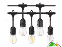 Energiezuinige LEDslinger met 7 fittings