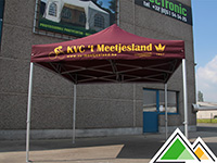 Bordeaux promotent 3x3 met bedrukking KVC Meetjesland