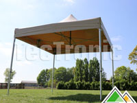 Stevige 4x4 vouwtent Solid 50 met alu frame