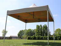 Stevige 4x4 vouwtent Solid 50 met alu frame