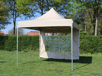 zijwand 4,5m raam