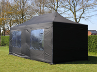 Plooitent 4x8 met alle zijwanden